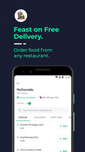 اسکرین شات برنامه Dunzo | Delivery App for Food, Grocery & more 2