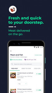 اسکرین شات برنامه Dunzo | Delivery App for Food, Grocery & more 4