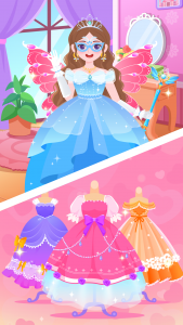 اسکرین شات بازی DuDu Princess dress up game 2