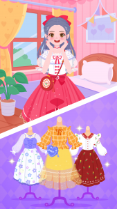 اسکرین شات بازی DuDu Princess dress up game 4