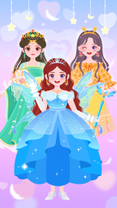 اسکرین شات بازی DuDu Princess dress up game 1