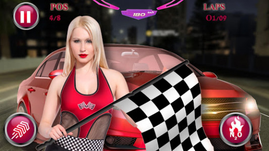اسکرین شات بازی GCR 3D: Girls Car Racing 3 3