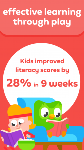 اسکرین شات 2 برنامه Learn to Read - Duolingo ABC