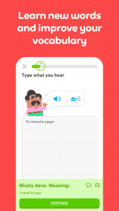 اسکرین شات برنامه دولینگو - Duolingo 5