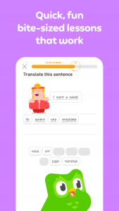 اسکرین شات برنامه دولینگو - Duolingo 3