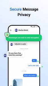 اسکرین شات 1 برنامه Duo Messenger - Encrypted Chat