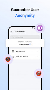 اسکرین شات 2 برنامه Duo Messenger - Encrypted Chat