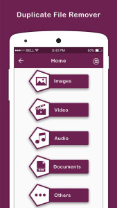 اسکرین شات 1 برنامه Duplicate File Remover