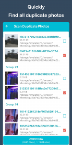 اسکرین شات 3 برنامه Duplicate Photo Remover