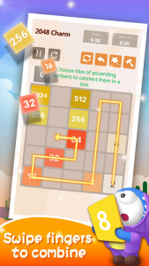 اسکرین شات 2 بازی Number Charm: 2048 Games
