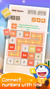 اسکرین شات 3 بازی Number Charm: 2048 Games