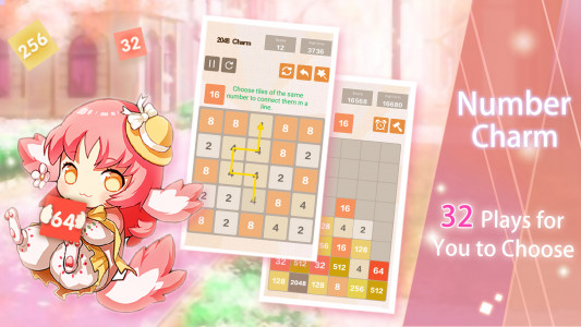 اسکرین شات 8 بازی Number Charm: 2048 Games