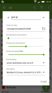 اسکرین شات برنامه دانلود منیجر پیشرفته - Advanced Download Manager 7