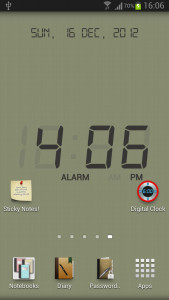 اسکرین شات برنامه Digital Alarm Clock Lite 3