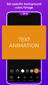 اسکرین شات 2 برنامه Text Animation GIF Maker
