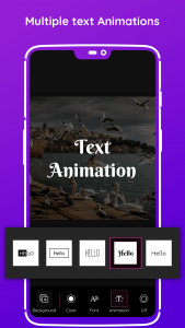 اسکرین شات 4 برنامه Text Animation GIF Maker