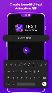اسکرین شات برنامه Text Animation GIF Maker 1