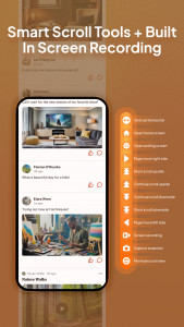 اسکرین شات 4 برنامه Auto Screen Scroll
