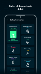 اسکرین شات برنامه Smart Battery Alerts 3