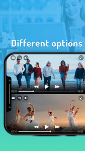 اسکرین شات برنامه Multi Screen Video Player 3