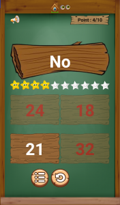 اسکرین شات بازی multiplication table 4