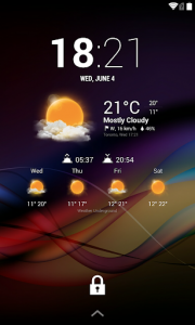 اسکرین شات برنامه Chronus: MIUI Weather Icons 1