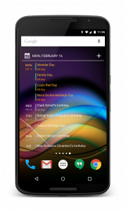 اسکرین شات برنامه Chronus Information Widgets 6