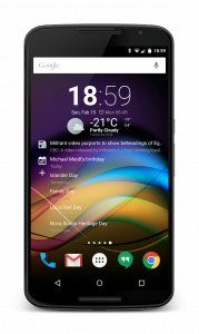 اسکرین شات برنامه Chronus Information Widgets 3