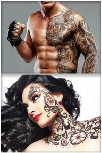 اسکرین شات برنامه Man & Woman Tattoo PhotoEditor 2