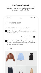 اسکرین شات 3 برنامه MANGO - Online fashion