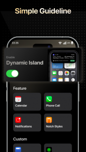 اسکرین شات برنامه Dynamic Notification Bar 6