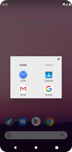 اسکرین شات 4 برنامه Home Button Launcher