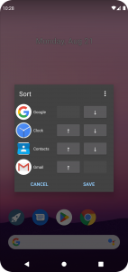 اسکرین شات برنامه Home Button Launcher 6