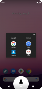 اسکرین شات برنامه Home Button Launcher 3