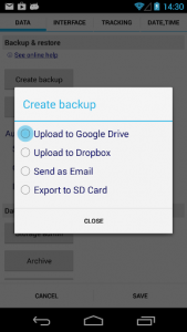اسکرین شات برنامه DynamicG Google Drive Plugin 1