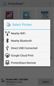 اسکرین شات برنامه PrinterShare Mobile Print 2