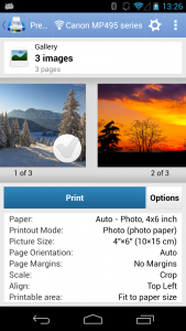 اسکرین شات برنامه PrintHand Mobile Print 3