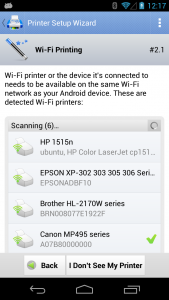 اسکرین شات برنامه PrintHand Mobile Print 5