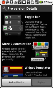 اسکرین شات برنامه Mini Info Classic 6