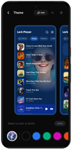 اسکرین شات برنامه Lark Player:Music Player & MP3 7