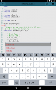 اسکرین شات برنامه Mobile C [ C/C++ Compiler ] 8