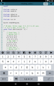 اسکرین شات برنامه Mobile C [ C/C++ Compiler ] 7