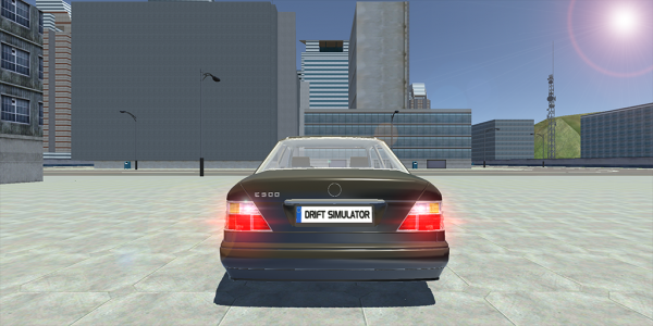 اسکرین شات بازی Benz E500 W124 Drift Simulator 4