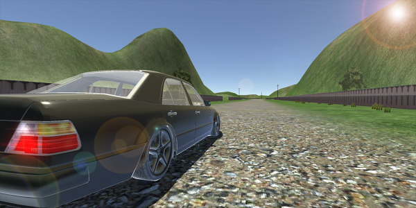 اسکرین شات بازی Benz E500 W124 Drift Simulator 1