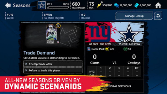 اسکرین شات بازی Madden NFL Mobile Football 2