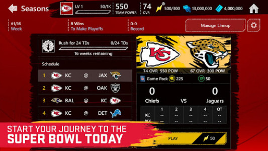 اسکرین شات بازی Madden NFL Mobile Football 1