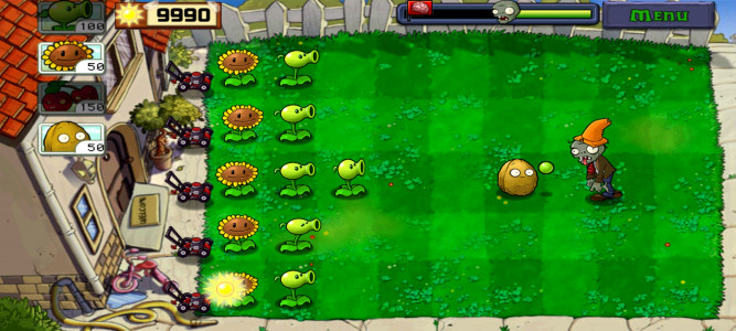 اسکرین شات بازی گیاهان در مقابل زامبی‌ها | نسخه مود شده 2