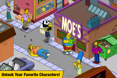 اسکرین شات بازی The Simpsons™:  Tapped Out 2