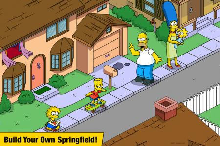 اسکرین شات بازی The Simpsons™:  Tapped Out 1