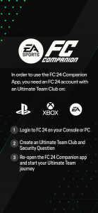 اسکرین شات بازی EA SPORTS FC™ 24 Companion 1
